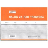 NARODNE NOVINE-UT VII-28 NALOG ZA RAD TRAKTORA; Blok 3 x 50 listova, 21 x 14,8 cm | shoptok.hr
