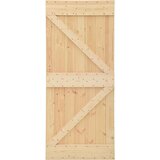  Vrata NARVIK Naravna 100 x 210 cm Masiven borov les, (5000215448) | Shoptok.si