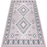 RugsX Preproge Preproga v videzu sisala SION aztec 3007 140x190 cm Rožnata | Shoptok.si