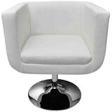  Barski stolac od umjetne kože bijeli | shoptok.hr