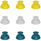 INF 9-delni prenosni silikonski set vakuumskih masažnih skodelic, (5000339402) | Shoptok.si