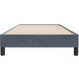 vidaXL Okvir kreveta bez madraca tamno sivi 90x220 cm baršun | shoptok.hr