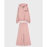 Sinsay Dres komplet: dukserica s kapuljačom i wide leg hlače | shoptok.hr