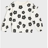 Sinsay Pamučni komplet: bluza i hlače s cvjetnim motivom | shoptok.hr