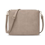 Vuch Crossbody torba Coalie Suede Beige, 20 x 24 cm | shoptok.hr
