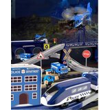 Woopie el. vlak: Set s policijskom stanicom, helikopterom i automobilima, 92 dijela | shoptok.hr