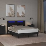  Krevetna konstrukcija Crna 140 x 190 cm Umjetna koža | shoptok.hr