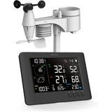 Sencor profesionalna meteostanica sa lcd ekranom i budilnikom 5V/1xCR2032 + 3xAA wi-fi Slike