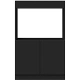 vidaXL Visoka komoda crna 63x33x100 cm od konstruiranog drva | shoptok.hr