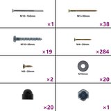  Sjedala za ljuljačke s užadi 2 kom plava 37 x 15 cm polietilen | shoptok.hr