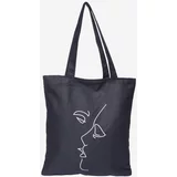 Shelvt Black Fabric Zipper Bag