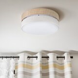  plafonsko svetlo sirja boho 2xE27/15W/230V prečnik 45 cm bež/krem | Eponuda.com