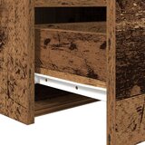  Nočna omarica Stari les Solidni reciklirani les Standard, (22008120) | Shoptok.si