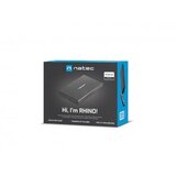 Natec RHINO GO, Spoljno kućište za HDD/SSD 2.5", SATA III, USB3.0, Aluminijum | ePonuda.com