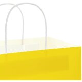  Papirnate vrećice 250 kom s ručkama žute 32x22x24 cm | shoptok.hr
