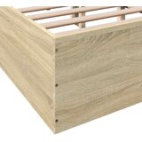  Okvir za krevet boja hrasta 150x200 cm konstruirano drvo | shoptok.hr