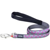 Povodac za pse Red Dingo STYLE HOT PINK ON COOL GREY 15mm x 120 cm | shoptok.hr