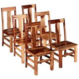 vidaXL blagovaonske stolice 6 kom masivno sheesham | shoptok.hr