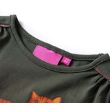  Dječja majica dugih rukava kaki 116 | shoptok.hr