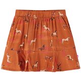 vidaXL Dječja suknja boja konjaka 104 | shoptok.hr