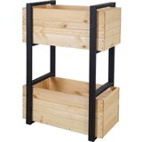 Siena Garden Konny 06395-OILED kontejner za biljke borovo drvo, folija prirodna | Eponuda.ba