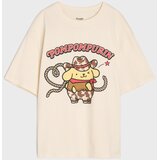 Sinsay Pamučna oversize majica s printom PomPomPurin | shoptok.hr