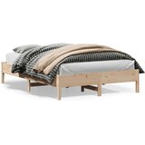 vidaXL Posteljni okvir 150x200 cm trdna borovina Cene