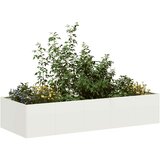 vidaXL Sadilnik Bela 200x80x40 cm Jeklo Cene