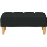 vidaXL Tabure crni 77x55x31 cm od tkanine | shoptok.hr