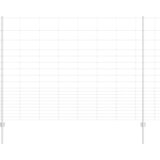 vidaXL ograjni stebri 22 kosov U-kanal 160 cm galvanizirano jeklo | Shoptok.si