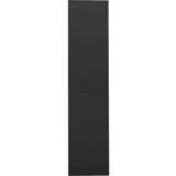 vidaXL Pisarniška omara z drsnimi vrati antracitna 90x40x180 cm jeklo | Shoptok.si