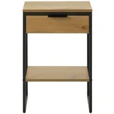 Stranska mizica v hrastovem dekorju 30x40 cm Cesura –