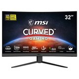 MSI G32CQ4 2560x1440 Curved Gaming 165Hz VA 1ms 2xHDMI DisplayPort FreeSync Premium Optix črna ukrivljeni monitor, (20529230) | Shoptok.si