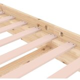  Posteljni okvir iz trdnega lesa 120x200 cm, (20646644) | Shoptok.si
