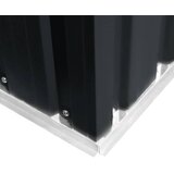  Vrtno spremište 257 x 298 x 178 cm metalno antracit | shoptok.hr