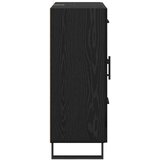  Kreveta Crni hrast 69,5 x 34 x 90 cm Obrađeno drvo i čelik | shoptok.hr