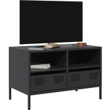 vidaXL TV ormarić crni 68 x 39 x 43,5 cm hladno valjani čelik Cijene