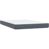  Krevet s oprugama i madracem tamnosivi 160x210 cm baršunasti | shoptok.hr
