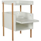 Qu-ax previjalna miza vintage white/natural | Shoptok.si