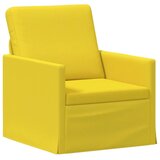  Set sofe 2 pcs Svijetlo žuta Tkanina - Svjetložuta 1-Sjedalo + 3-Sjedalo (210 cm) | shoptok.hr