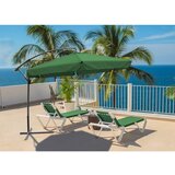Garden Pleasure Zeleni senčnik ø 300 cm - | Shoptok.si