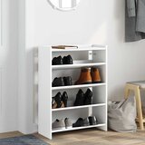  Stalak za cipele bijeli 60x25x81 cm od konstruiranog drva | shoptok.hr