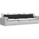 Jastučići za sofu 2 pcs Crna 145 x 40 cm tkanina | shoptok.hr