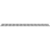  Stepenica Pravokutni 4 pcs Srebrno 100 x 20 cm Aluminij | shoptok.hr