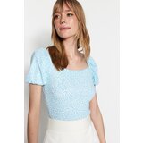 Trendyol Blouse - Blue - Slim fit | shoptok.hr