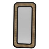 Hanah home Ogledalo Ova Black | ePonuda.com