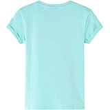  Dječja majica svijetla boja mente 116 | shoptok.hr