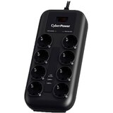 Cyberpower surgeprotector p0820suf0-de 8x vtičnica 1,8m prenapetostna zaščita razdelilec P0820SUF0-D | Shoptok.si