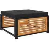  Vrtni tabure s jastukom 68 x 68 x 30 cm masivno bagremovo drvo | Eponuda.com