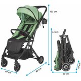 Coccolle Otroški športni voziček Alla Mistletoe green | Shoptok.si